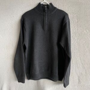 Eddie Bauer 1/4-Zip Pullover Sweater, 100% Cotton